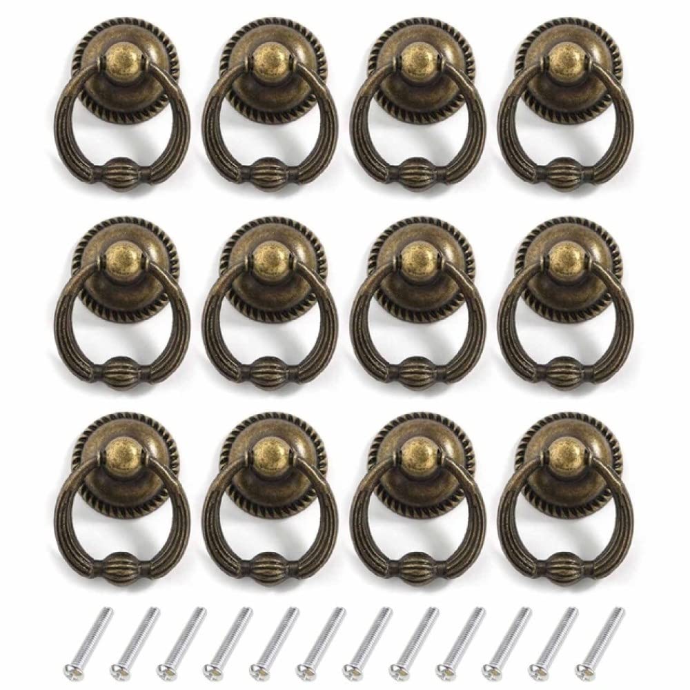 Placard commodes porte tiroir Youther : 12 pièces de quincaillerie antique de qualité