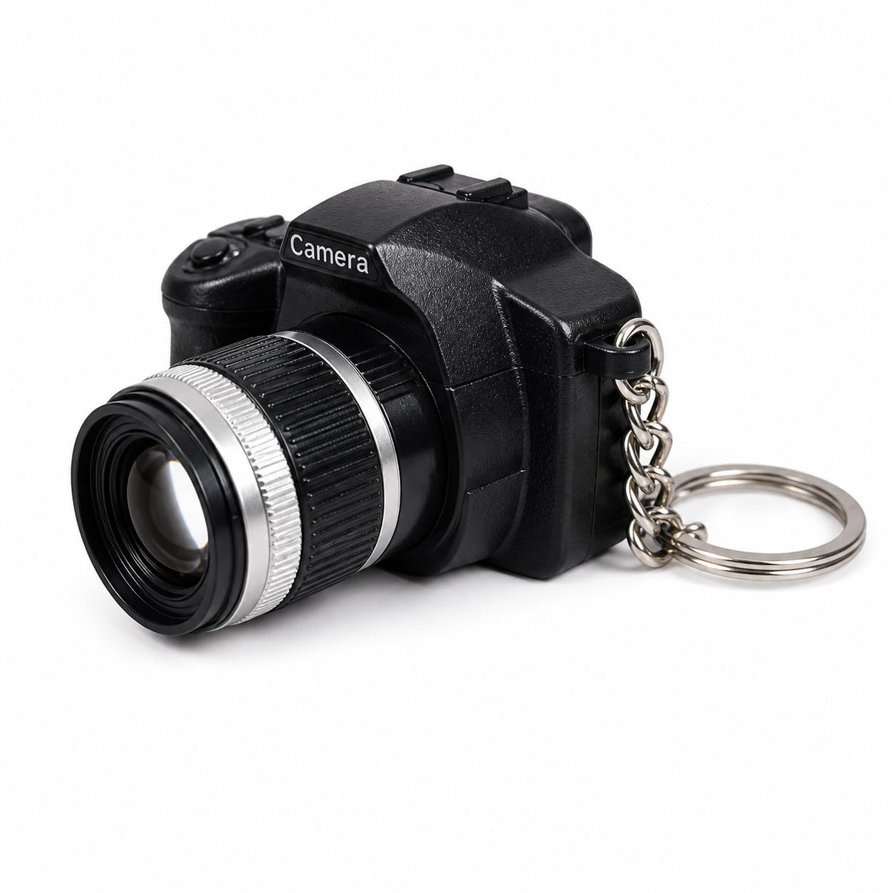 Mini Camera Shape Keychain | Creative DSLR Design Key Ring | Stylish Key Holder for Car, Bike & Bags - Pack of 1-image-42