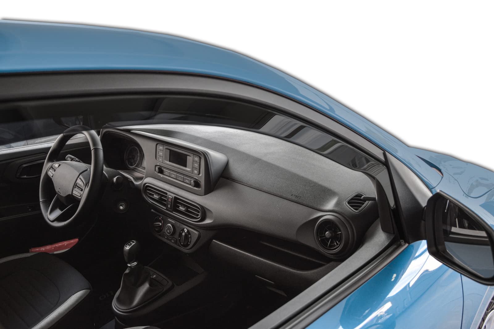 J&J AUTOMOTIVE | Windabweiser Passend Für Ecosport Ab 2014, Heko Regenabweiser, Getönt, Set 4-Teilig, Vorne Und Hinten, Aerodynamisch