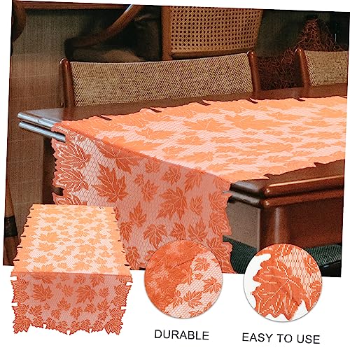 Tapis de table basse nappe thanksgiving et écharpe de commode feuilles d'automne