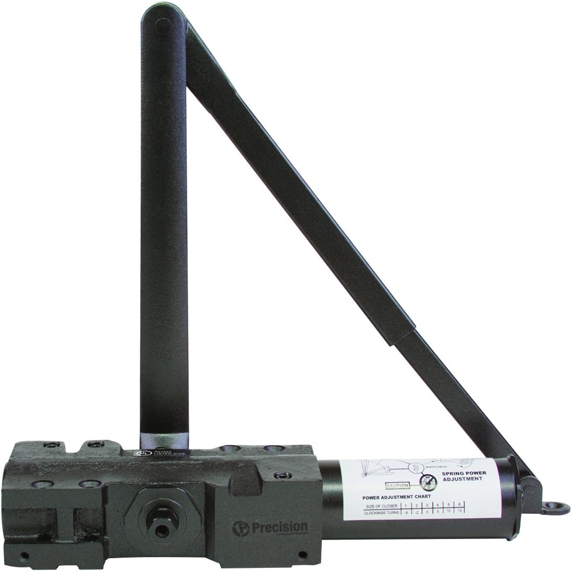 PHOENIX VITAL LIFE 46-RWPA-DU Heavy Duty Door Closer, Dark Bronze Finish, Metal, Bronze, Door Closer, Surface-mounted, Commercial Buildings, Fire-rated Doors, High-traffic Areas