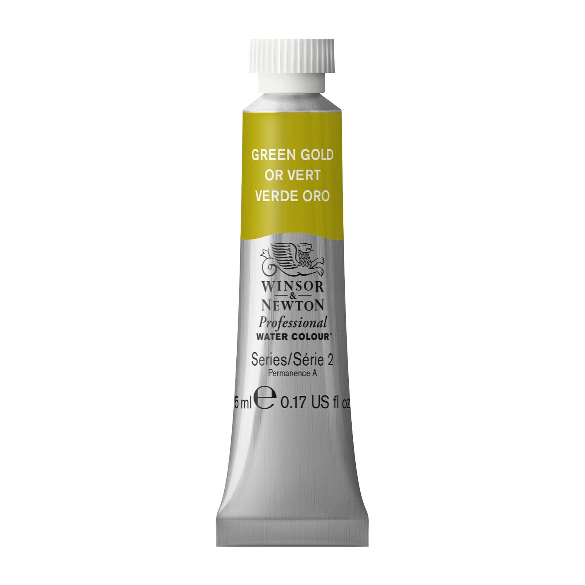Winsor & Newton Acuarela Profesional - Pintura de Acuarela, Alta Luminosidad, Resistente a la Luz, Calidad de Archivo, Tubo de 5ML, Color Verde De Perileno — view 213