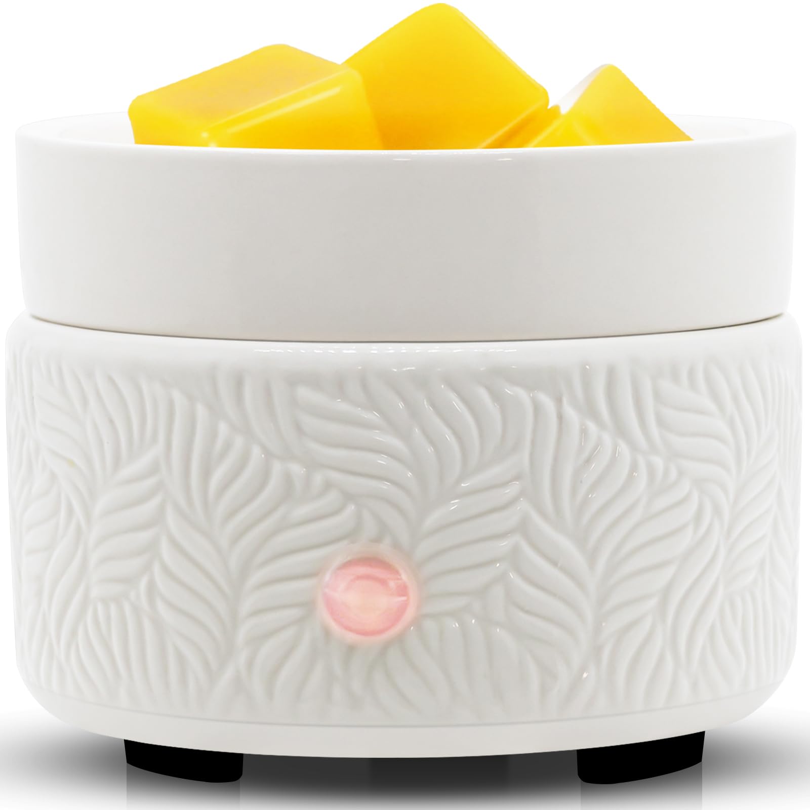 Dialan's Electric Wax Melts Candle Burner 3-in-1 Scented Candle Melter Ceramic Wax Melts Warmer Electric Fragrance Essential Oil Burner Aromatherapy Home Office Bedroom Gifts