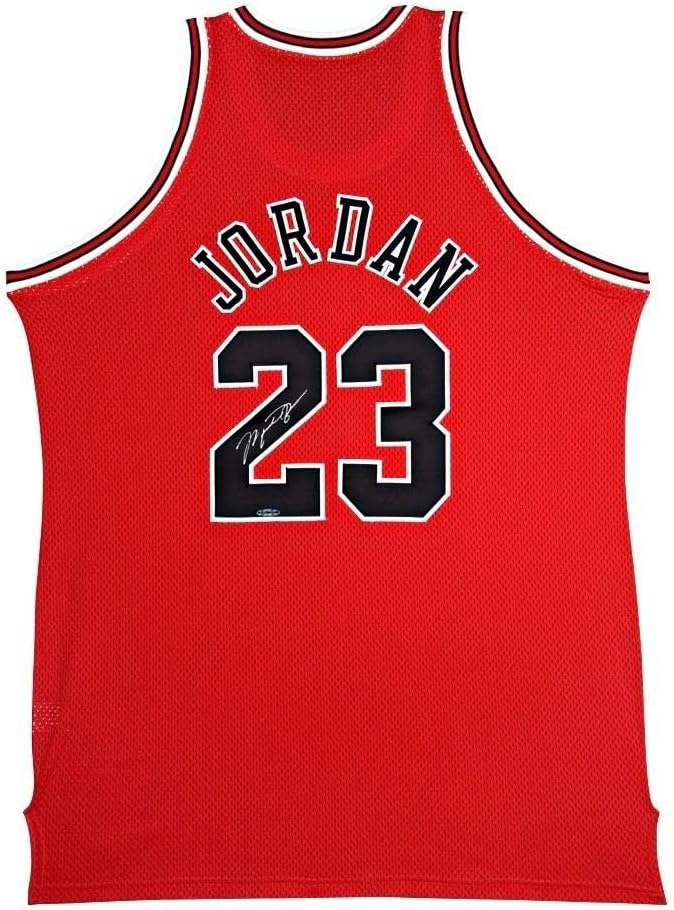 Michael Jordan Signed Autographed Jersey 1997-98 Mitchell & Ness Bulls UDA - Autographed NBA Jerseys