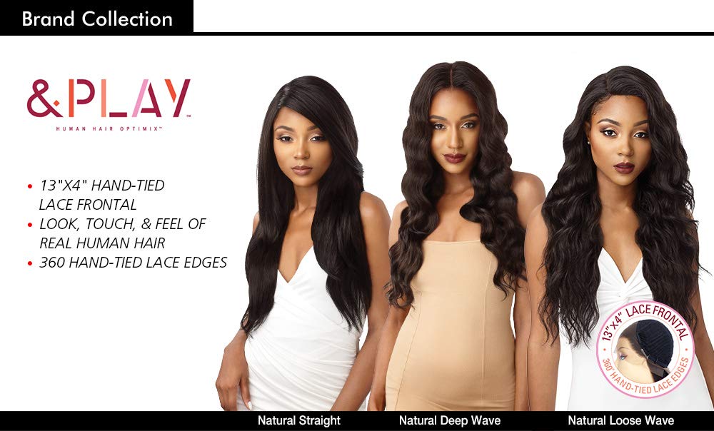 Outre &PLAY Human Hair Optimix Bundle Edition 360 Lace Wig  display picture 3