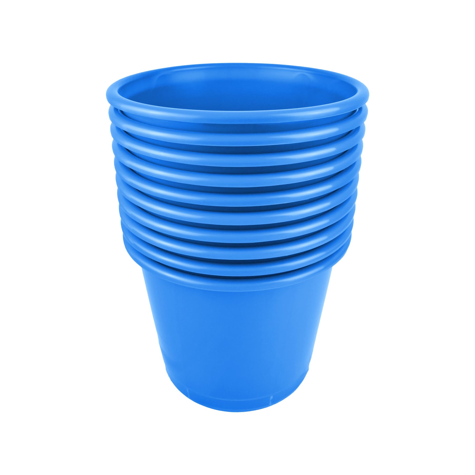 Deflecto Essential Range 14 Litre Waste Bin - Blue Pack of 10 Plastic Bins - Bedroom Bin - Waste Paper Bins For Bedrooms - Dustbin For Kitchen - Trash Bin For Bedroom Accessories - Office Bin โ image 1