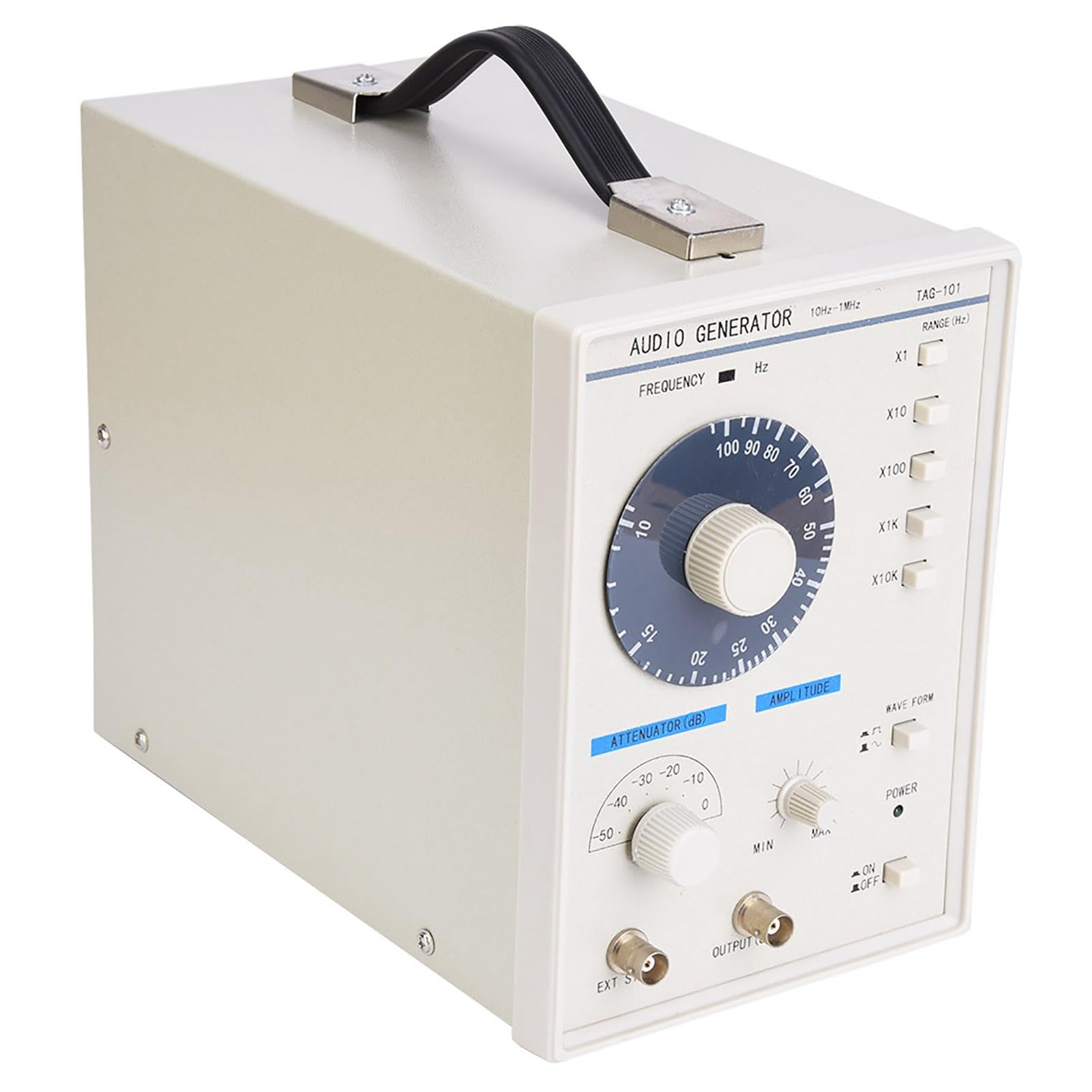 Générateur de signal basse fréquence, tension de sortie 0dB à 60dB Le générateur de signal audio synchronise le terminal pour la maintenance(#1)