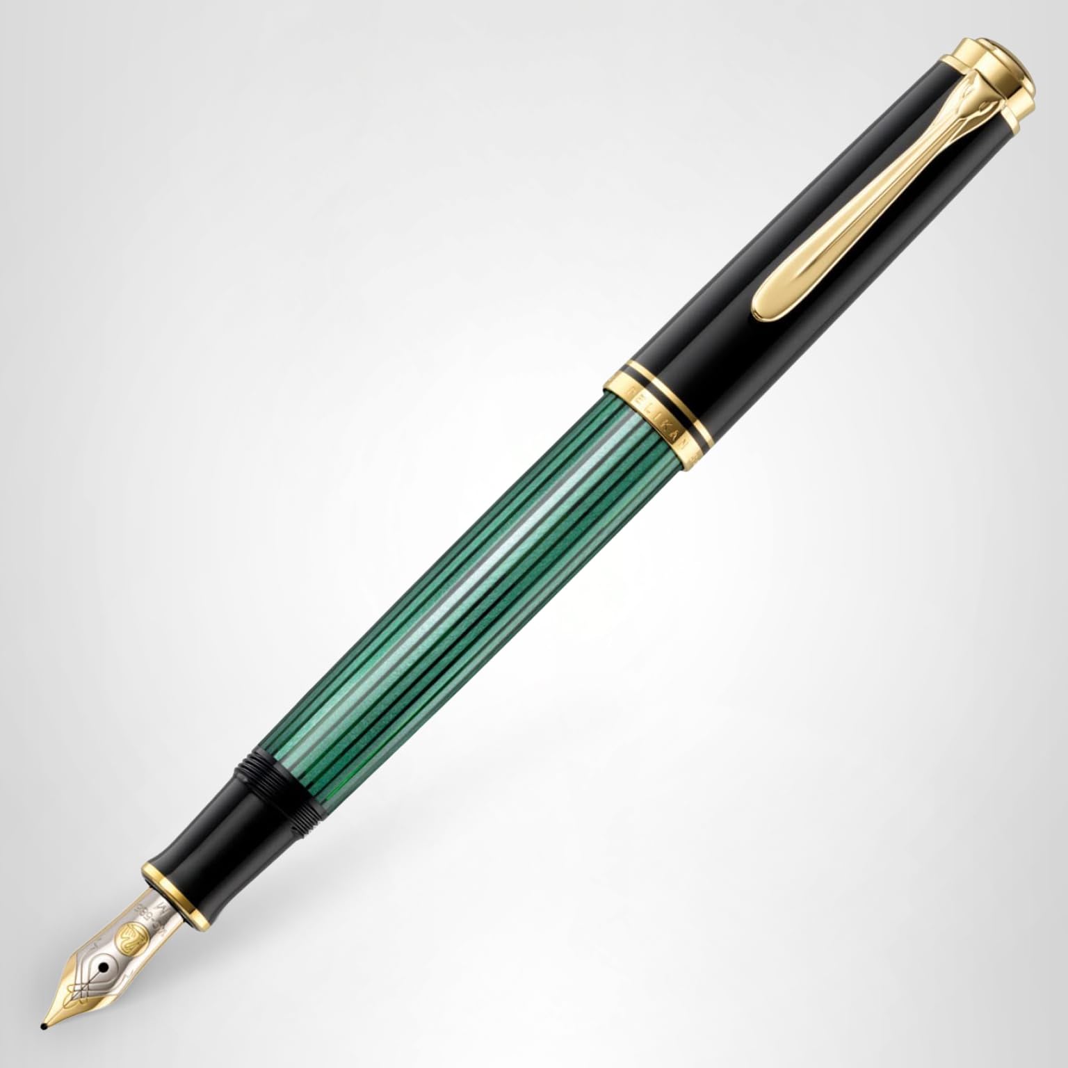Amazon | Pelikan ペリカン 万年筆 F 細字 スーベレーン グリーン