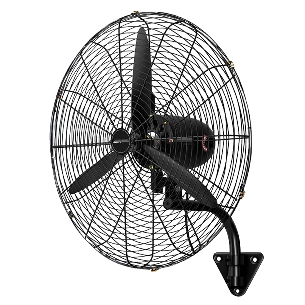 JKJZSALJ Industrial Wall Fan With Silent Oscillation,3 Air Volume Modes For Powerful Cooling In Commercial Workshops And Factories,65Cm,65cm