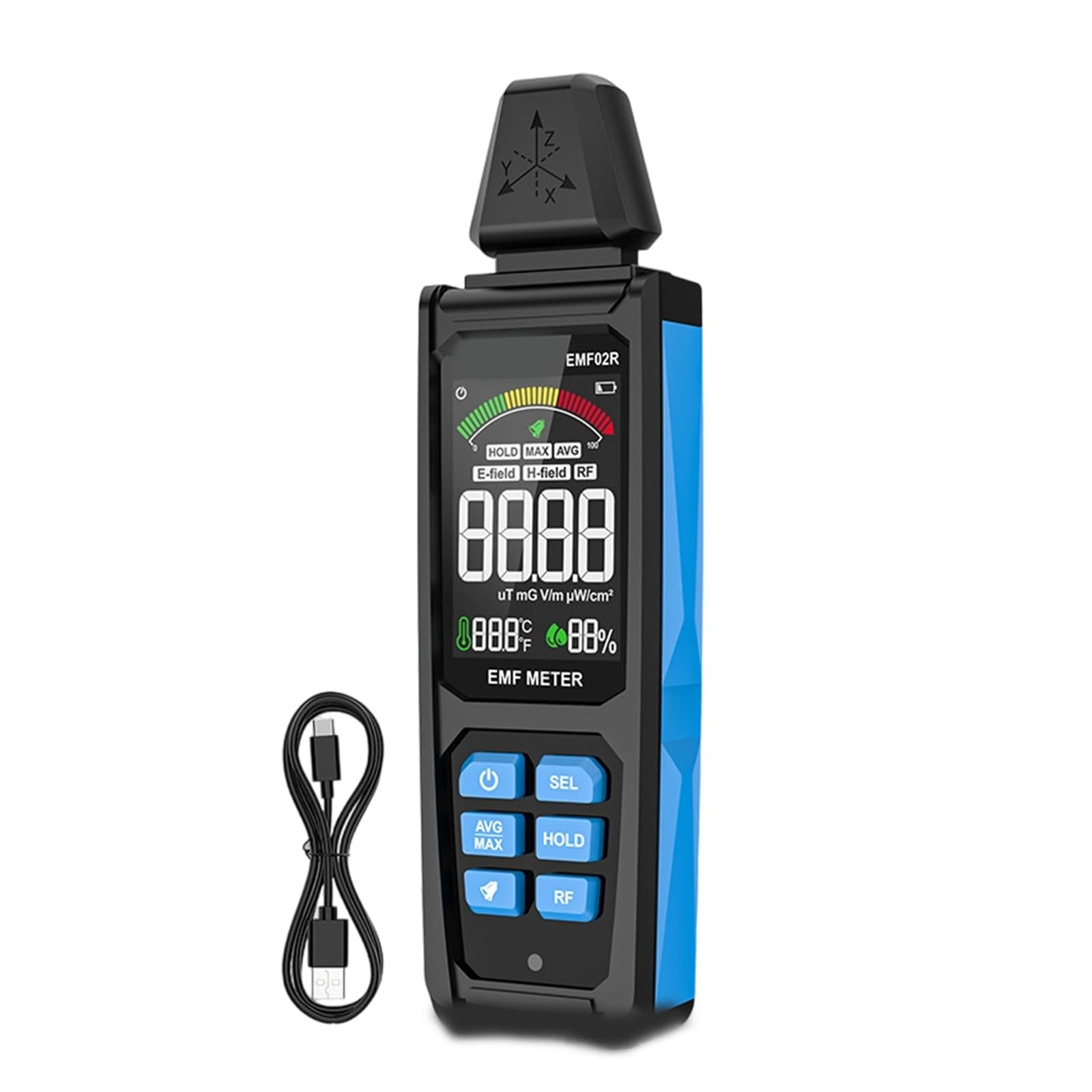Kalttoy Precisions Radiation Detector For Accurate Measurement Of Electromagnetic Fields In Industrial Setting High Precisions Radiation Detector For Accurate Measurement Of Electromagnetic Fields In Setting