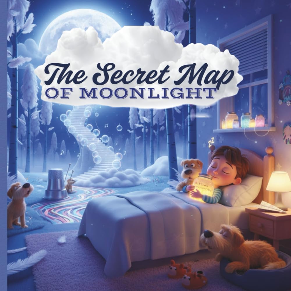 The Secret Map Of Moonlight:: Is A Journey Beyond the Stars, Just Before Bedtime.