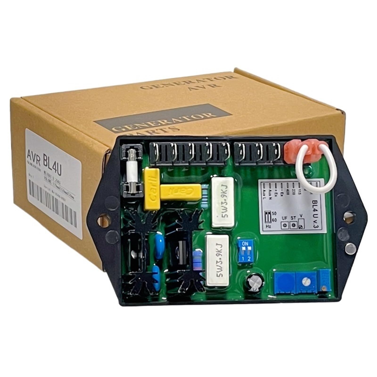 0P7BR328B 1pcs BL4U Generator AVR Automatic Voltage Regulator Stabilizer AC 3 Phase Brushless Control Board