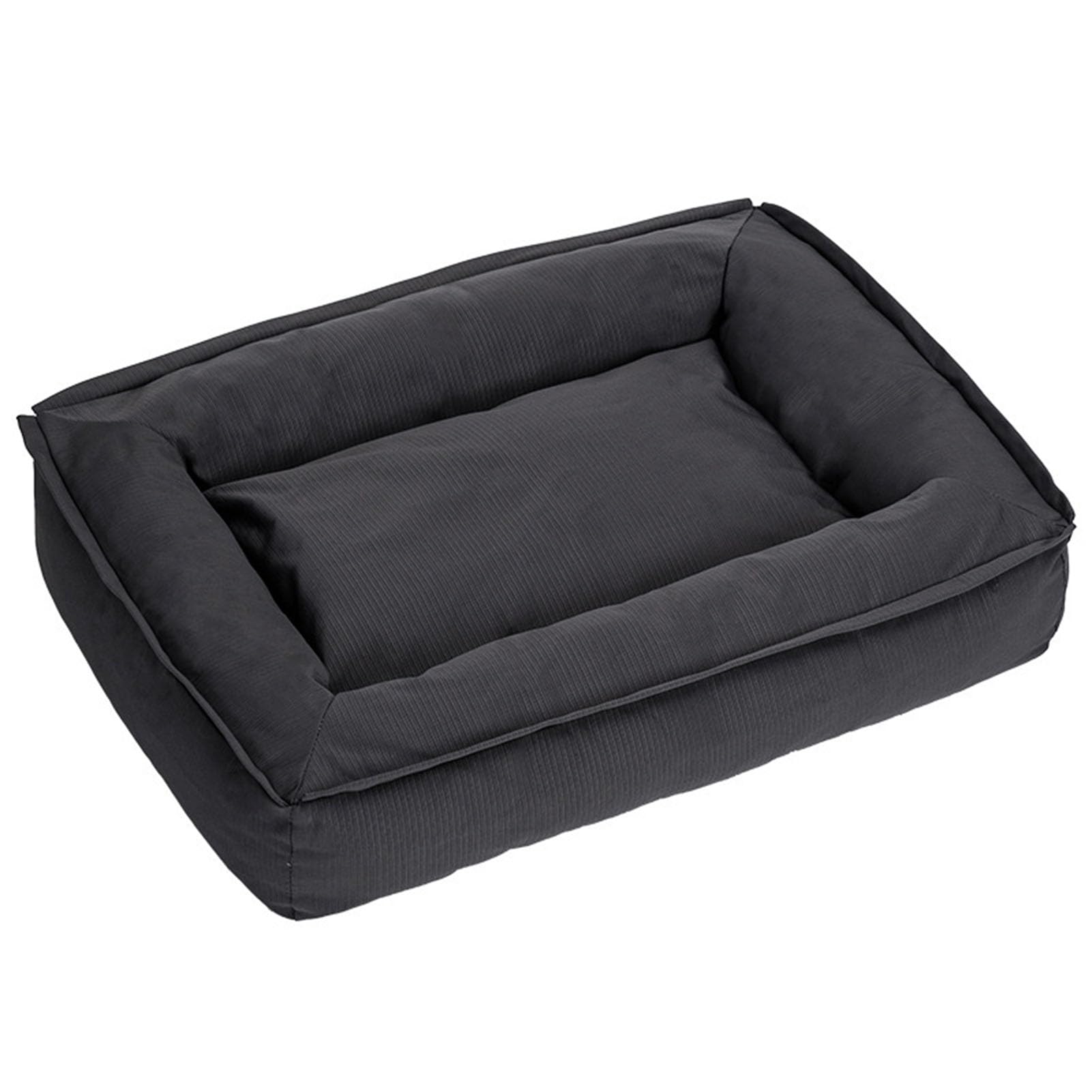 Hundezubehör und Bequemes Haustier-Katzenbett, Sofazubehör, Hundebox-Auflage, Couch für den Innenbereich, Hundekühlbett, Weiches, Kühlendes Katzensofa (75 x 58 x 13 cm/29,53 22,83 5,12