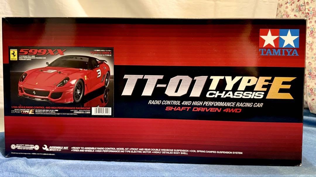 タミヤ　フェラーリ599XX ラジコン　ボディ　tt02 tt01 タミヤ フェラーリ599XX ラジコン ボディ tt02 tt01 - メルカリ