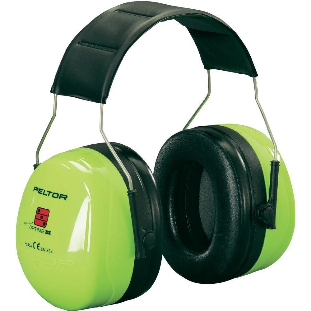 Optime Iii Ear Muffs, Headband, 35 Db, Hi-Viz, H540a-461-Gb 4046719361144
