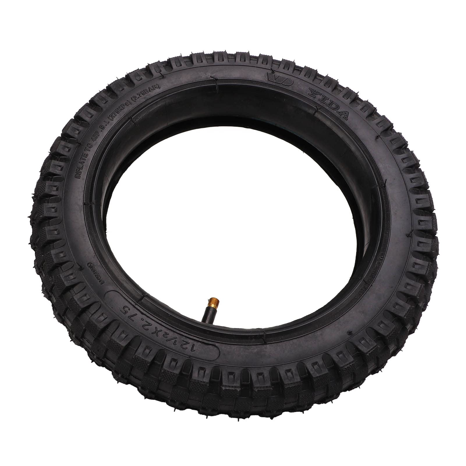 Symmetrical Tread 12.5x2.75 Tire Inner Tube Set Replacement for MX350 MX400, Heavy Duty Rubber Material for Dirt Bike, Motorcycle, Scooter