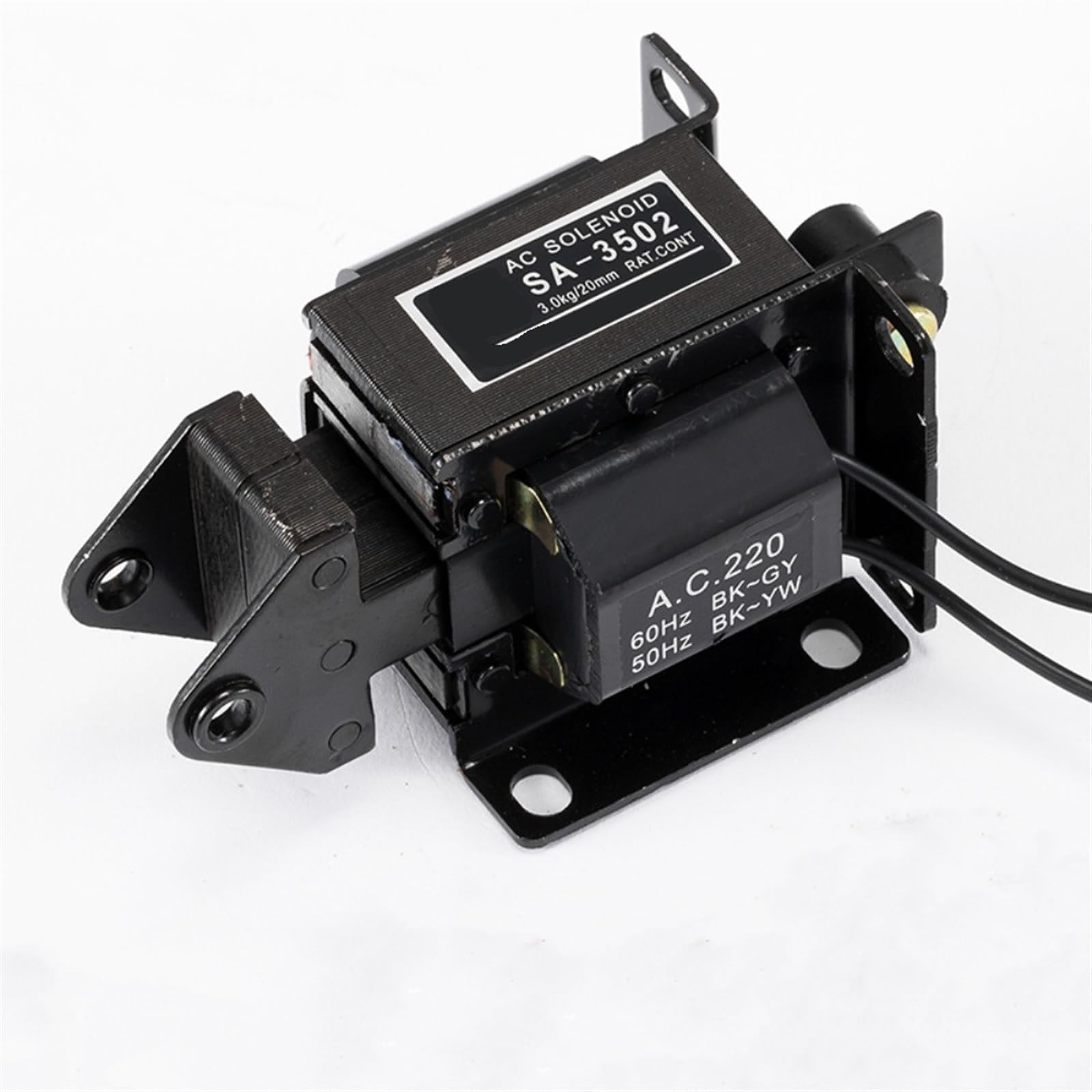 Électroaimant solénoïde SA-3502 MQ6-3N actionneur linéaire traction AC 220V 380V