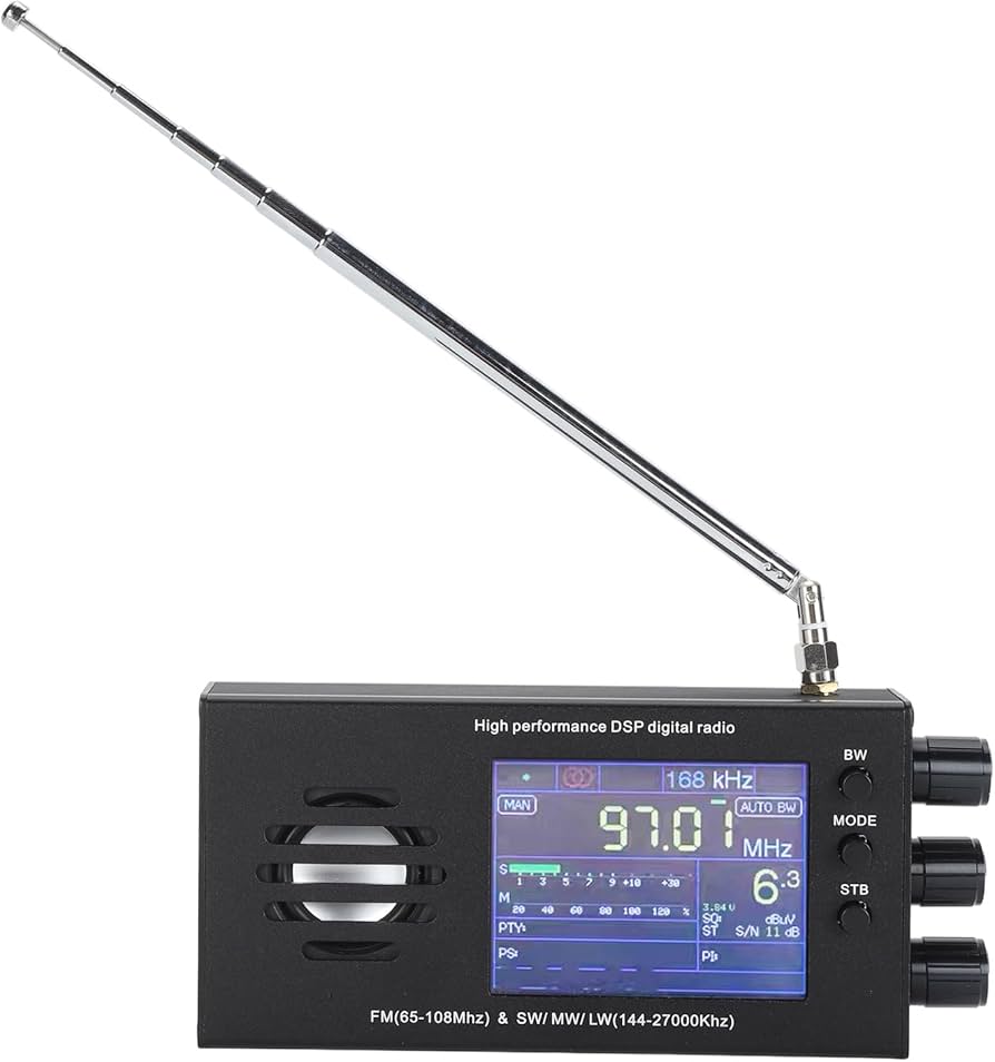 DSP SDRラジオ　新品未使用 Amazon.co.jp: TEF86 DSPデジタルラジオ、3.2インチLCDディスプレイ