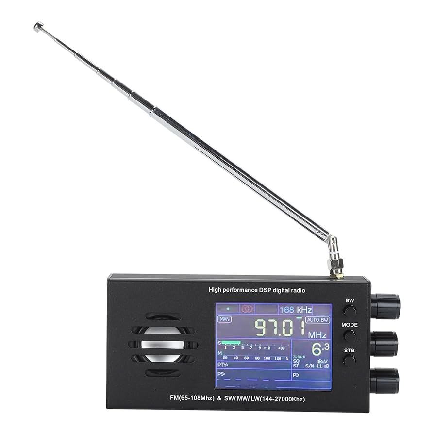 DSP SDRラジオ　新品未使用 Malachite 82737 SDR Radio Receiver with CNC Aluminum Shell