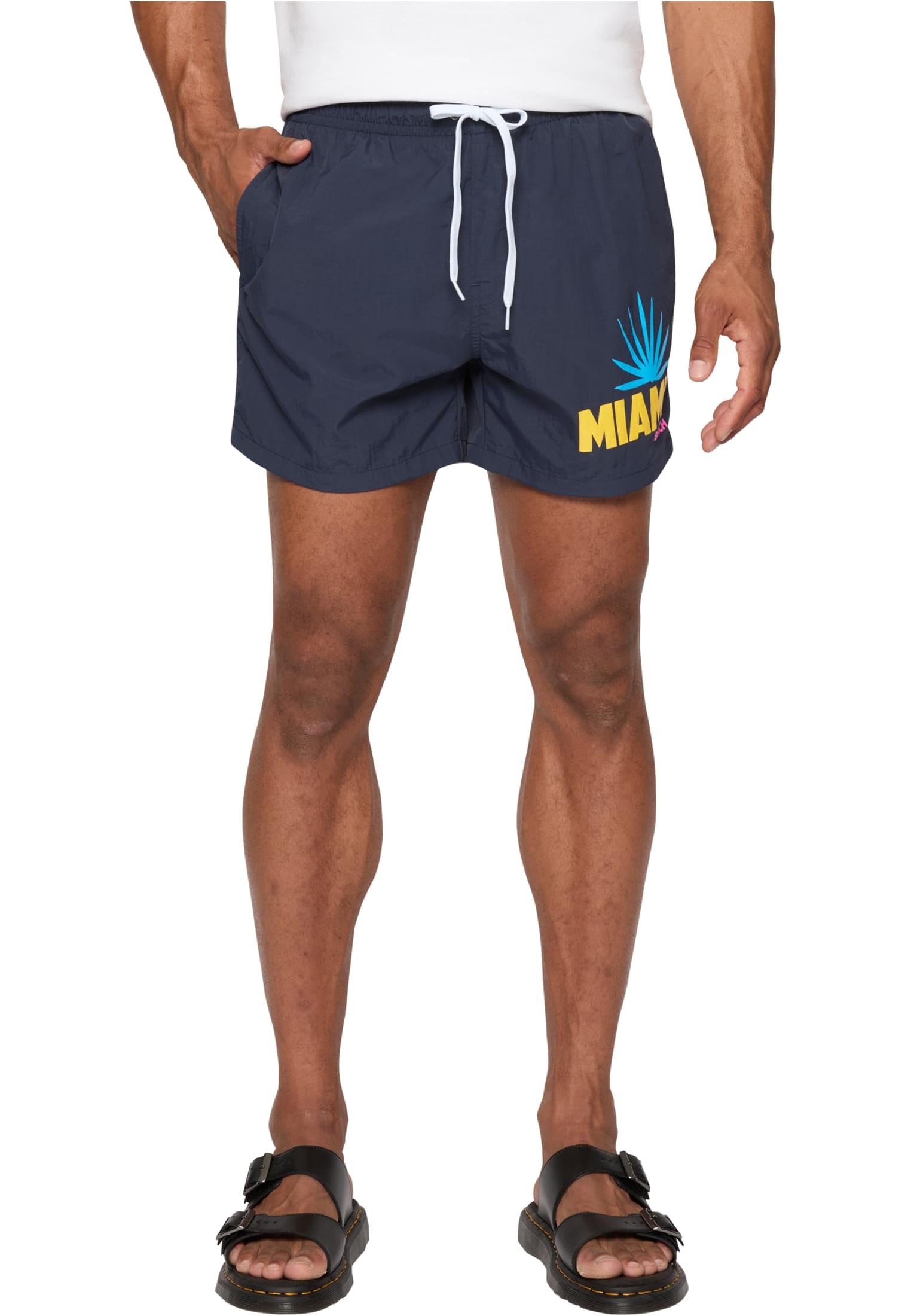 Mister Tee Mt2446-miami Beach Swimshorts Trunks Swim Hombre