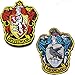 Bubble 2 Pieces Harry Potter House of Ravenclaw and Gryffindor Hogwarts Crest Full Color Embroidered Sew/Iron-On Patches Applique For Coat Jacket Gear Cap Hat Backpack 3.94