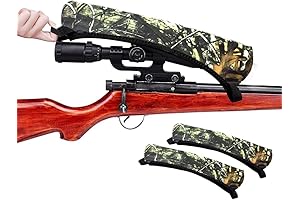 Waterproof Neoprene Hunting Rifle Sporting Optics Lens Covers - Durable, Waterproof Protection...