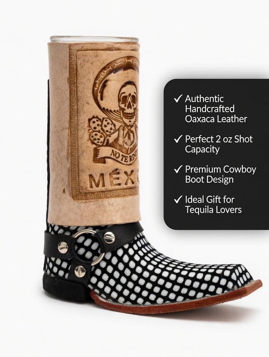 Vaso de chupito mexicano para botas de tequila, vasos de bota de vaquero (colores surtidos) (3, normal)