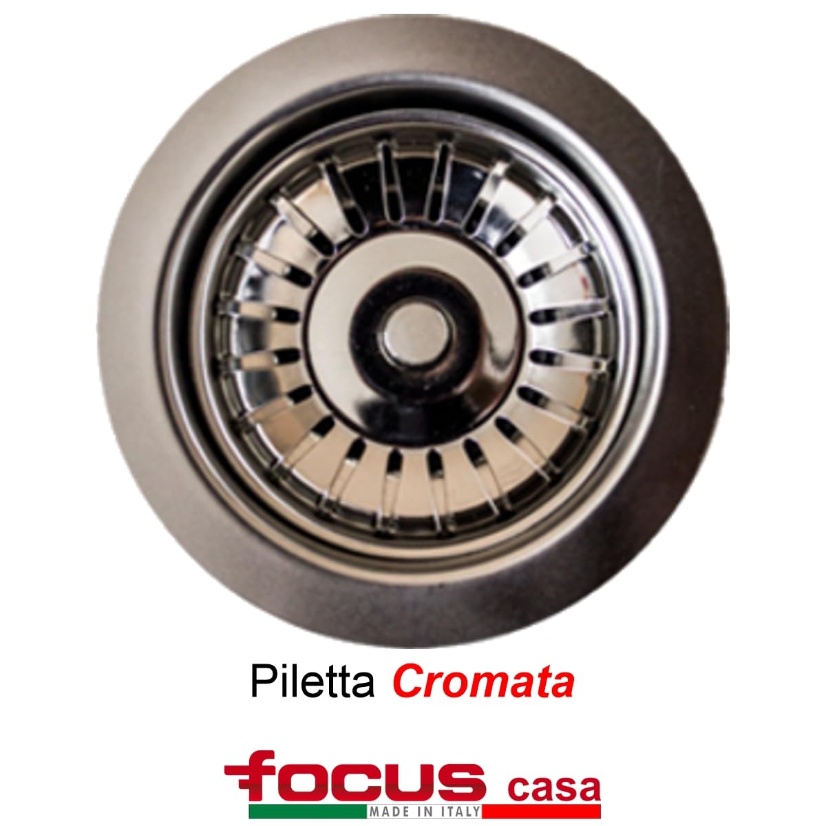 Focus lavello cucina Provenza Terra di Francia 2 vasche con gocciolatoio 116 x 50 cm Made in Italy