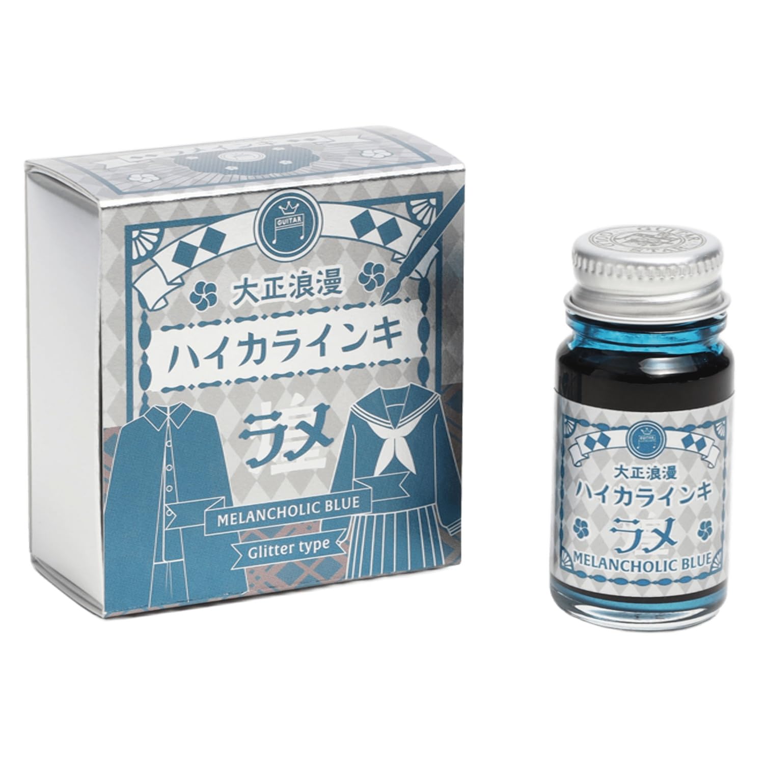 Amazon.co.jp: 寺西化学工業 ギター 大正浪漫 ハイカラインキ ラメ