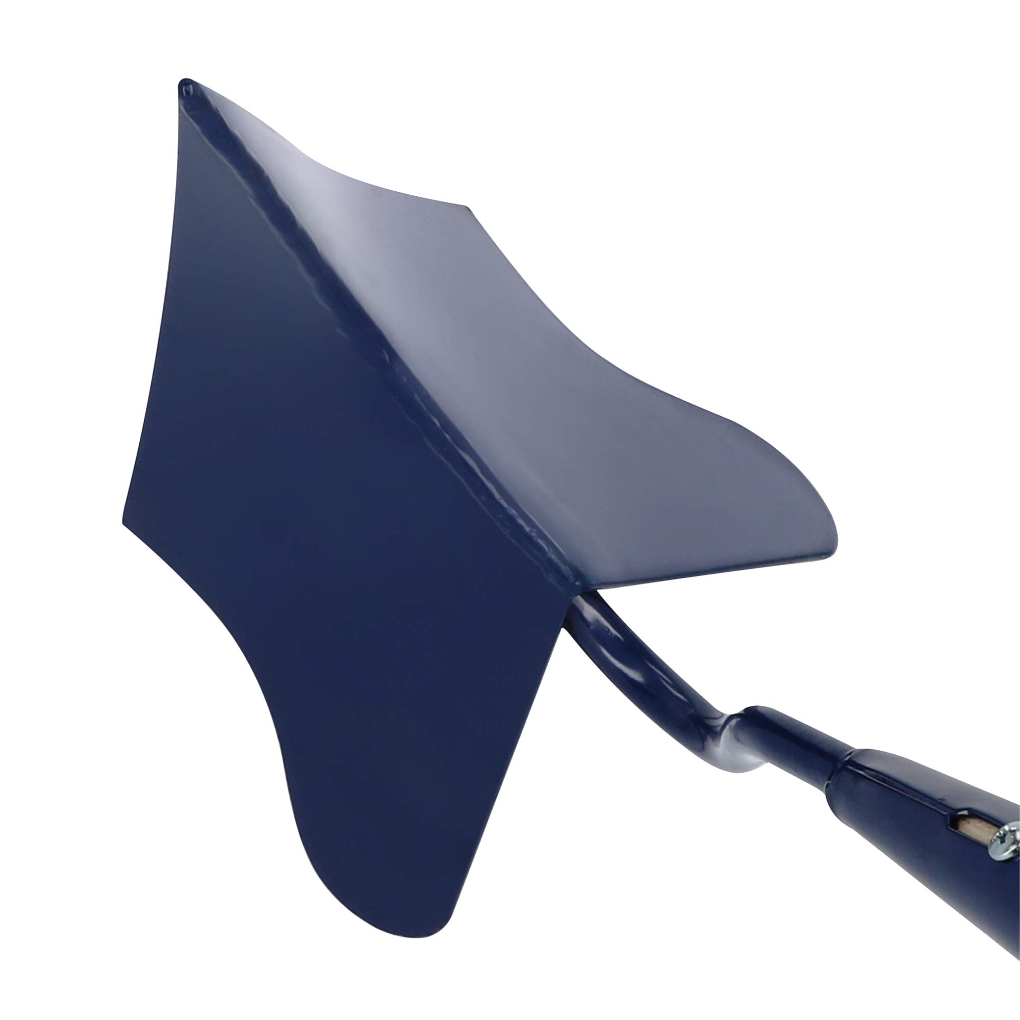 KADAX Häufler - Mandrin à main en métal de 1,7 m de long - Accessoire de jardin pour amasser la terre, les pommes de terre, les légumes (largeur : 14 cm)