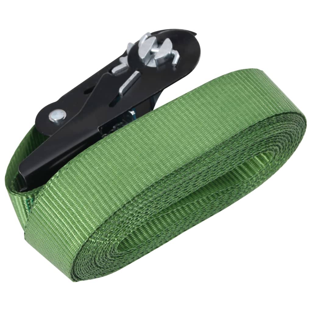 Homgoday Arredo Cinghie d'Ancoraggio a Cricchetto 20 pz 800 Dan 6m Verde,Arredo Mobili da Esterni per Giardino Esterno