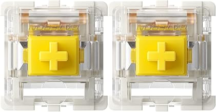 Gateron G Yellow Pro Switches Pre-lubed 3pin RGB SMD...