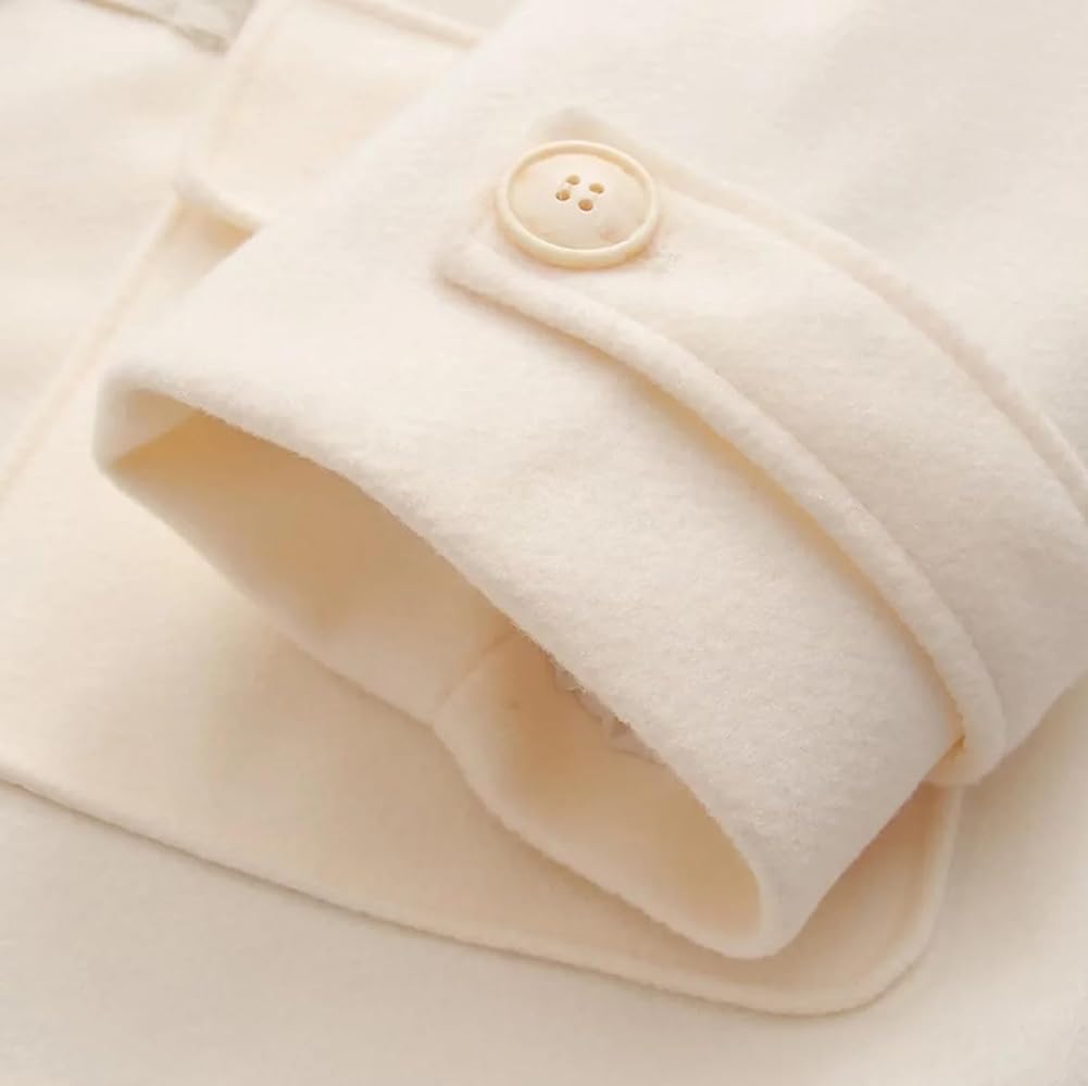 【ゆきほ♡全品タイムSALE中♡様】専用！ダッフルコート SHORT WHITE Amazon | [SSUPTEMBER2] ダッフルコート 中綿コート ラシャ