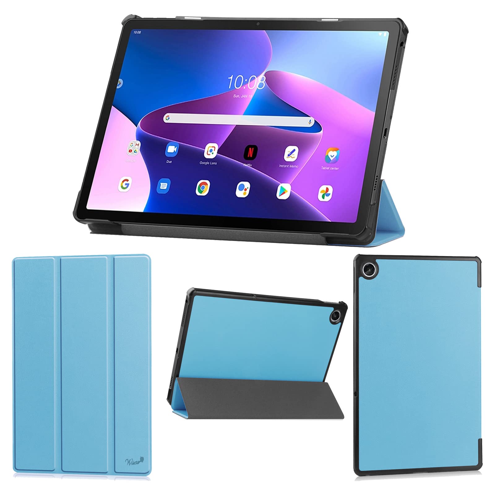 【ケース・フィルム付タブレット】Lenovo Tab M10 Plus 第3世代 Amazon.co.jp: wisers 保護フィルム付き Lenovo Tab M10 Plus (3rd Gen
