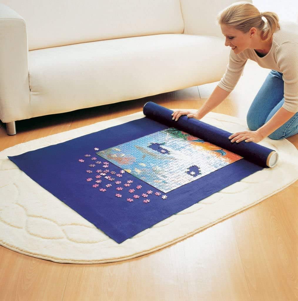 Giant Jumbo Roll Up or Store Puzzle Storage Mat Tube with Large Capacity Easy To Use Anti Leak Design Protection Can Store or Transport Around - Upto 3000 Pieces