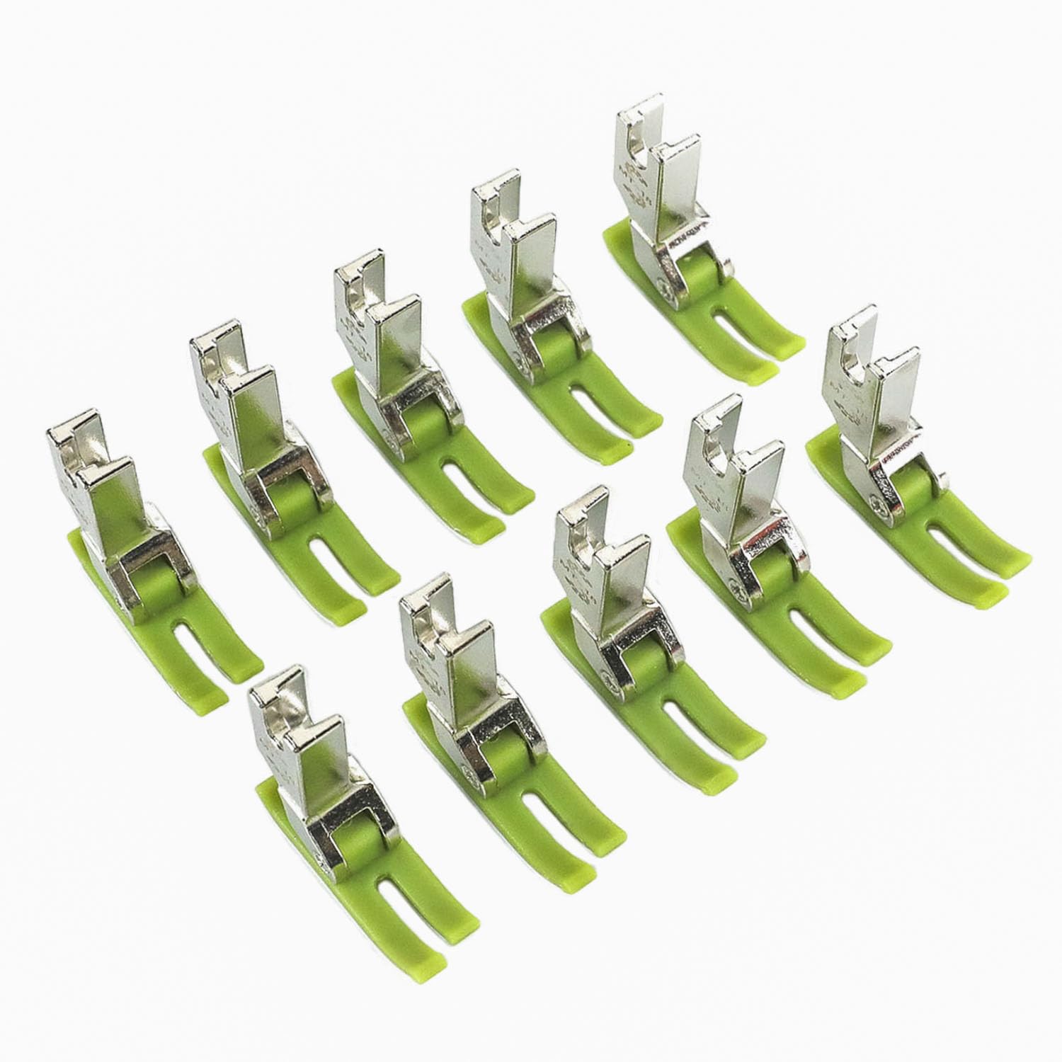 Blooy - MT-18 Standard PTFE Nylon Presser Foot Fits 1-Needle Lockstitch Sewing Machines JUKI 8500, 8700, Brother S7200 JAC A5,A6 (10 PCS)