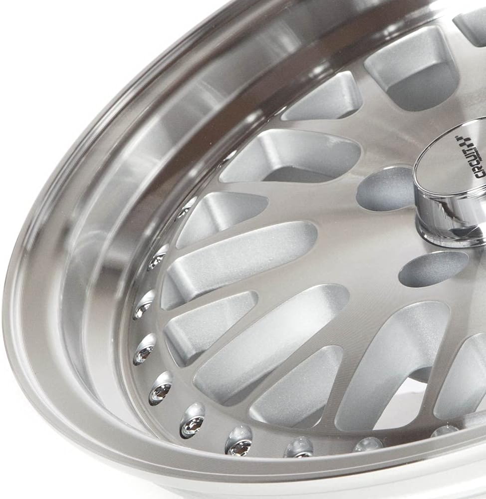 Circuit Performance CP21 15×7 Silver/Machined 4×100 [+25mm]