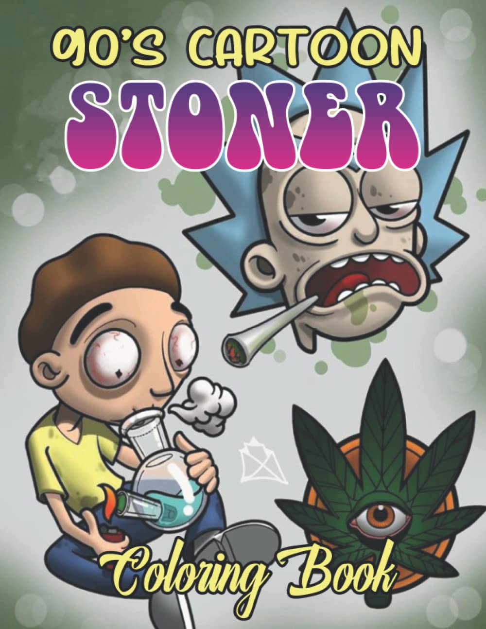 Buy 90 39 s Cartoon Stoner Coloring - 616o6LhA WL 