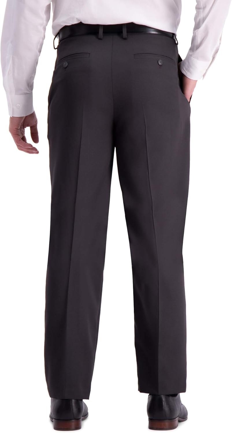 Haggar Men's The Active Series Stretch Classic Fit Suit Separate Pant Regular and Big & Tall Sizes - Image 4