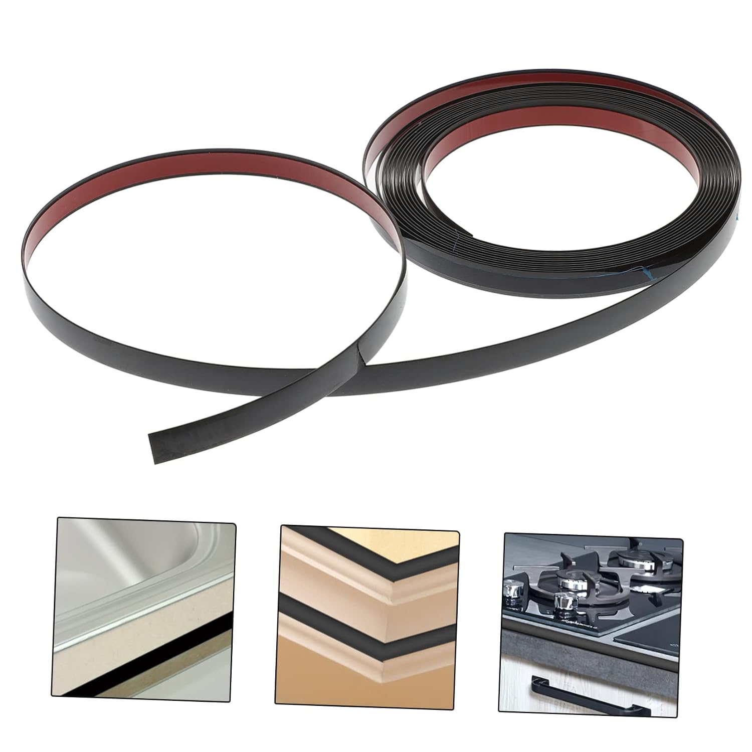 5m Caulk Tape Strip Seaming Tape PVC Caulk for Tile Gaps Strong Adhesive Easy to Trim