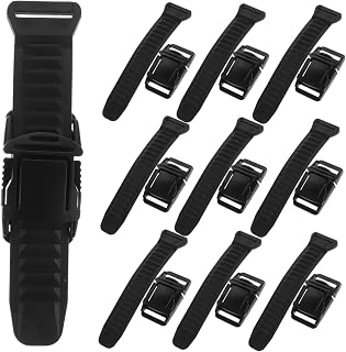 DOITOOL Adjustable Backpack Buckles 10 Sets Plastic Strap Connectors for Bag Accessories Suitable for Hiking and Travel Sturdy and Lightweight