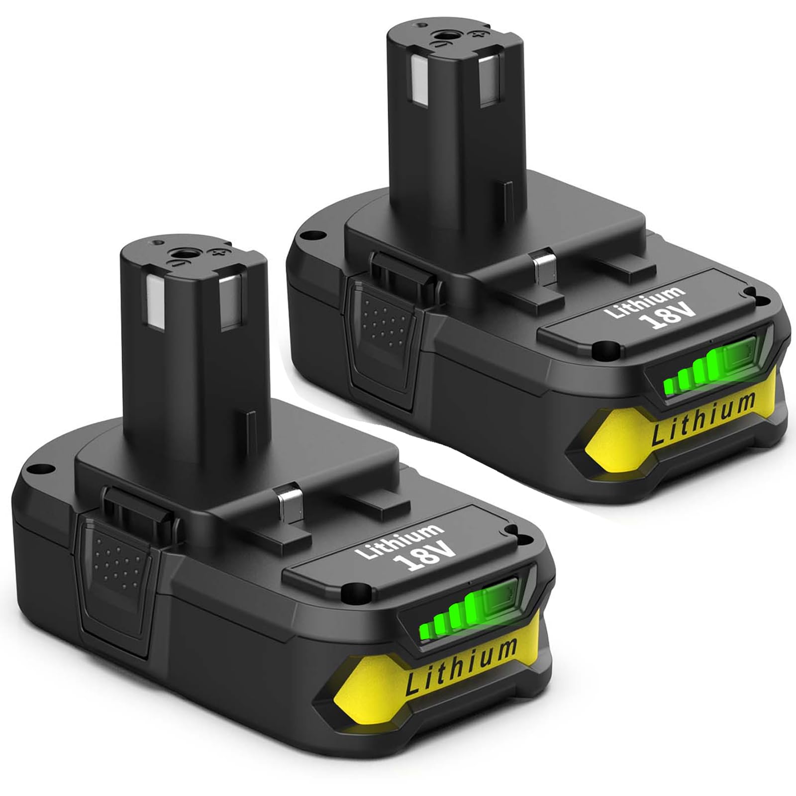 Amazon.com: Ahomtikk 4.0Ah 18V Battery Replacement for Ryobi 18V