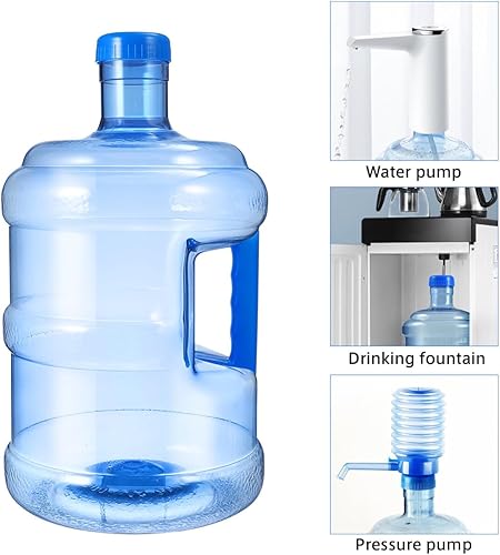Miniatura 3 de iplusmile Hervidor portátil para exteriores, contenedor de agua de 5 galones, botellas de agua para senderismo, botella de agua de 5 litros, jarra