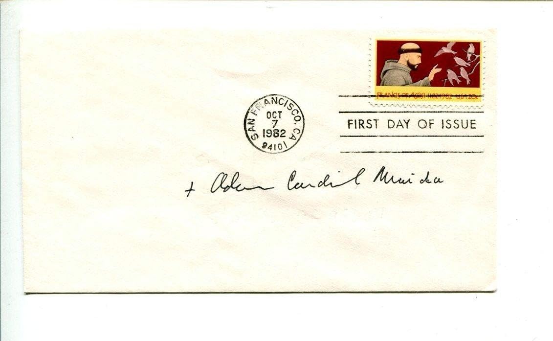 Adam Maida Roman Catholic Cardinal Clergy Religious Signed Autograph ...