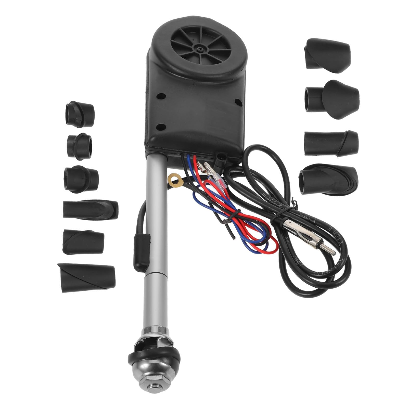 Générique Antenne Automatique Rétractable pour Voiture Amplificateur, Compatible, en Métal et Plastique, pour Usage Automobile et Conduite