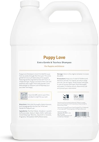 Vista 34 de Veterinary Formula Smart Coat Complex - Champú concentrado para perros sucios de triple fuerza, 17 onzas líquidas, DirtRepel Tech limpia perros