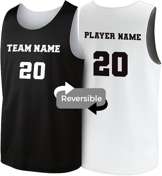 Personalized Basketball Mesh Jersey, Youth and Adult Sizes, Jersey Tank Top