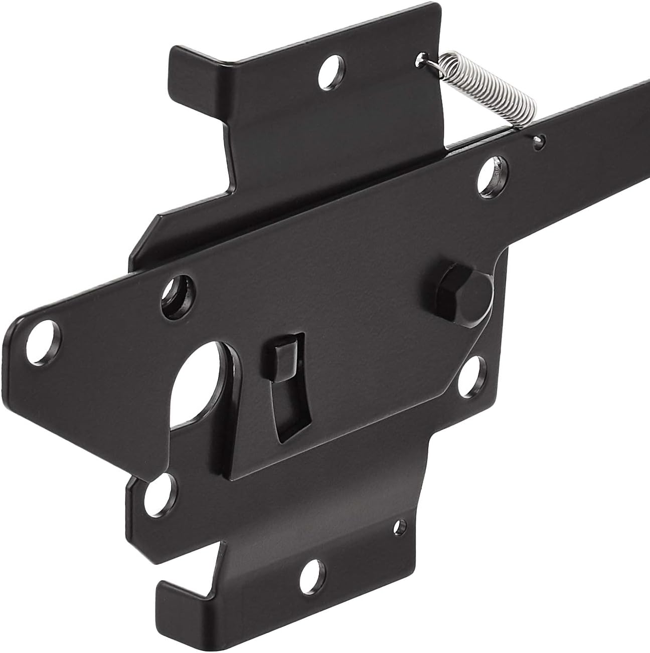 Amazon Basics Gate Latch - Flush-Mounted, 6-Inch, Black