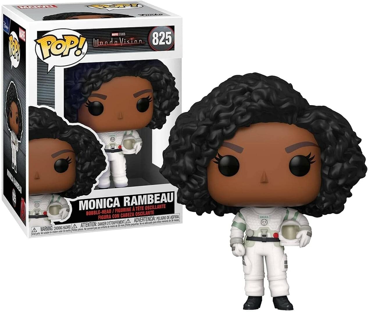 Funko POP Marvel: WandaVision - Monica Rambeau Vinyl Figure,Multicolor,Standard