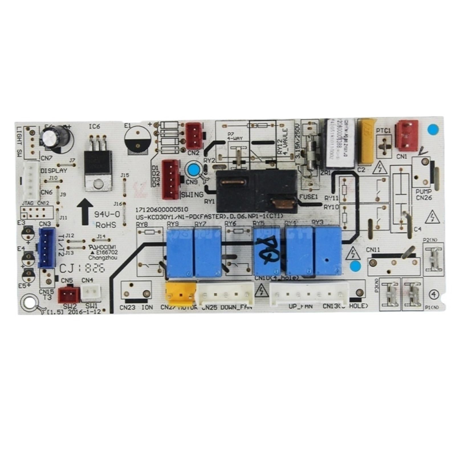 BONZMXDKHQ 1pcs US-KCD30Y1/N1-PD(FASTER).D.06.NP1-1 17120600000510 Control Board Air Conditioner Circuit PCB Conditioning Spare Parts